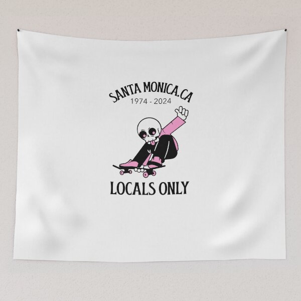 Item preview, Santa Monica 1974 - 2024 Locals Only. designed and sold by GrufTee.