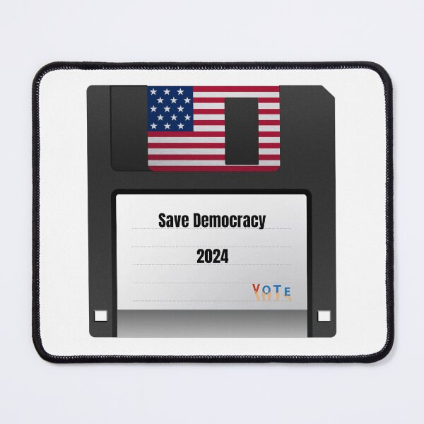Item preview, Save Democracy 2024 designed and sold by Foxxys.