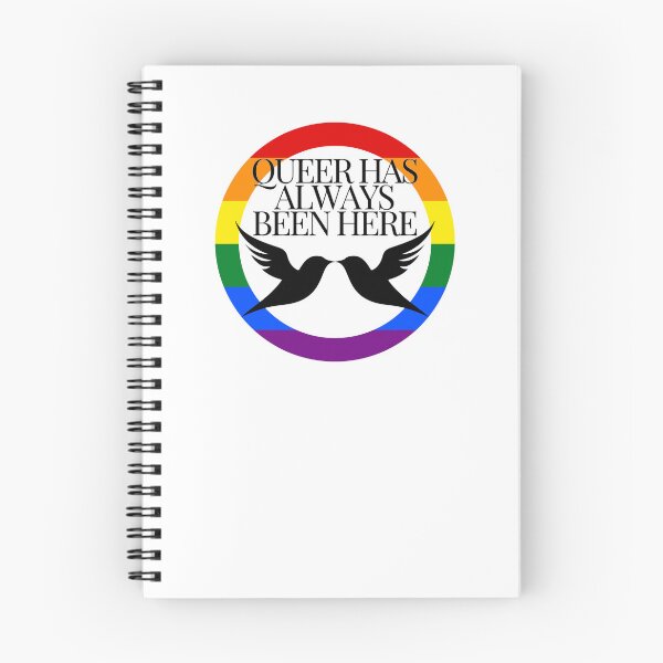 Item preview, Queer Has Always Been Here - LGBTQIA+ Support  designed and sold by SuchWowDesign.