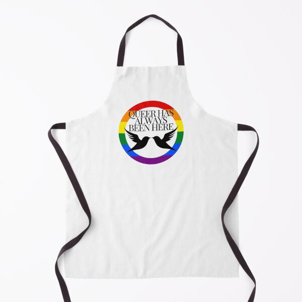 Item preview, Queer Has Always Been Here - LGBTQIA+ Support designed and sold by SuchWowDesign.