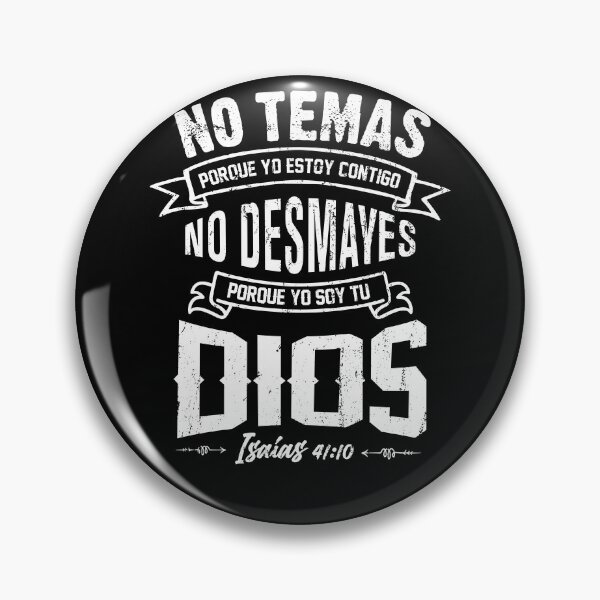 Item preview, NO TEMAS Christians Bible Verse Quote in Spanish designed and sold by NUMAcreations.