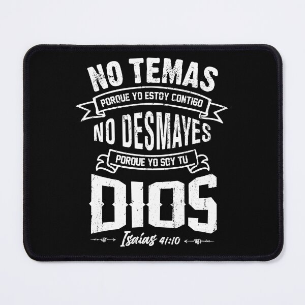 Item preview, NO TEMAS Christians Bible Verse Quote in Spanish designed and sold by NUMAcreations.