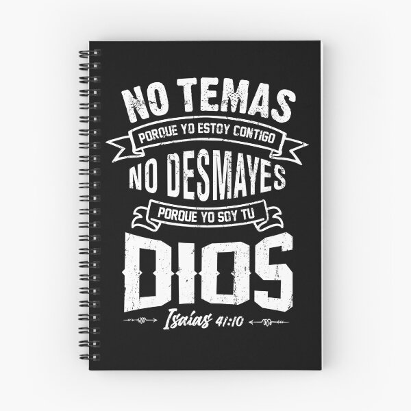 Item preview, NO TEMAS Christians Bible Verse Quote in Spanish designed and sold by NUMAcreations.
