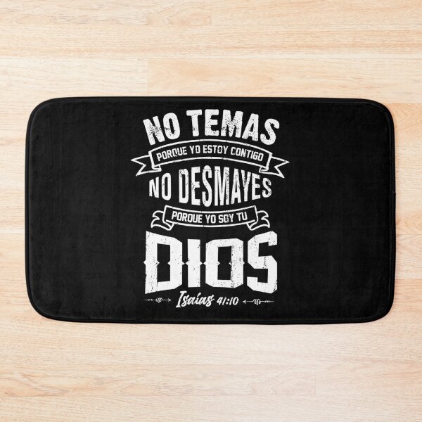 Item preview, NO TEMAS Christians Bible Verse Quote in Spanish designed and sold by NUMAcreations.