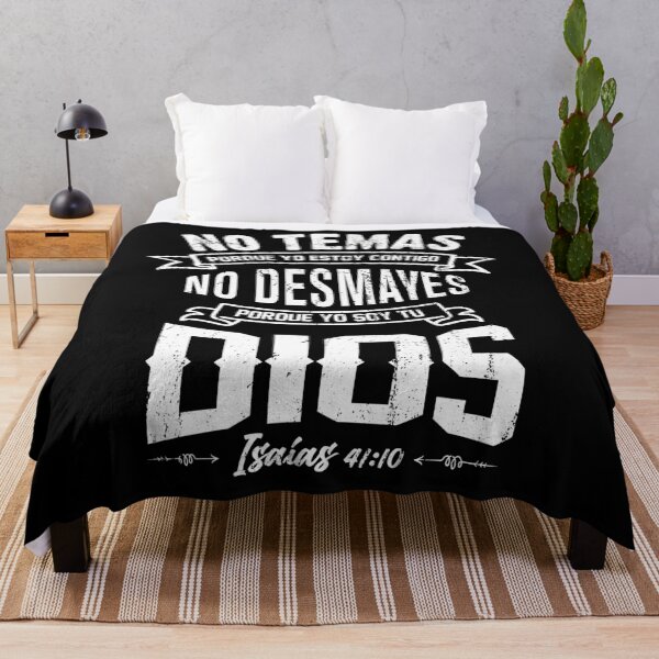 Item preview, NO TEMAS Christians Bible Verse Quote in Spanish designed and sold by NUMAcreations.