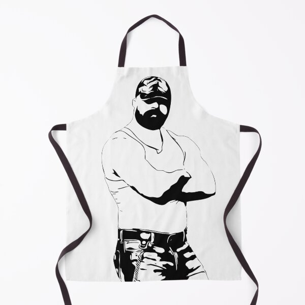 Item preview, Butch Leather Gay Daddy Cap and Vest outline designed and sold by MadAnt.