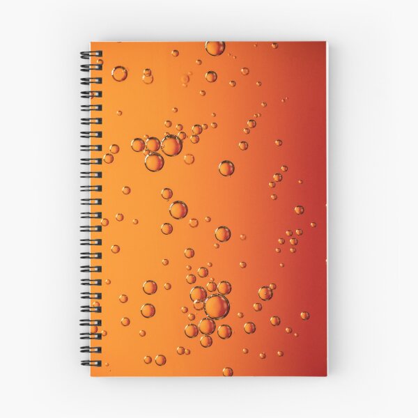 Item preview, Water Bubbles On Orange Background designed and sold by UrbanCult-Store.