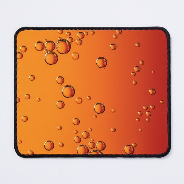Item preview, Water Bubbles On Orange Background designed and sold by UrbanCult-Store.