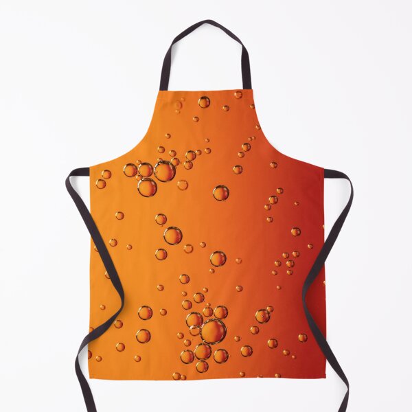 Item preview, Water Bubbles On Orange Background designed and sold by UrbanCult-Store.