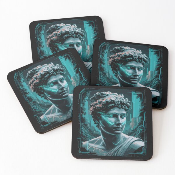 Item preview, Portrait of a Modern Greek Woman set against a contemporary backdrop designed and sold by DreamVibeShirt.