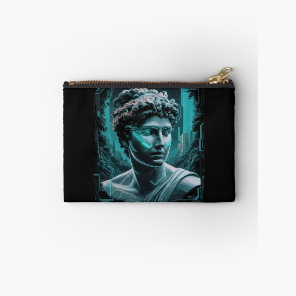 Item preview, Portrait of a Modern Greek Woman set against a contemporary backdrop designed and sold by DreamVibeShirt.