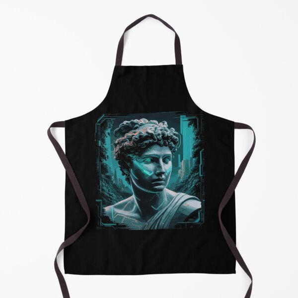 Item preview, Portrait of a Modern Greek Woman set against a contemporary backdrop designed and sold by DreamVibeShirt.