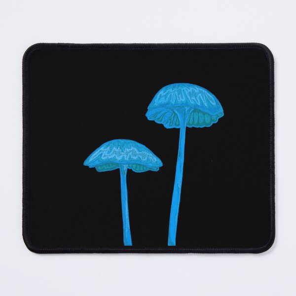 Item preview, Blue Mushroom Couplet designed and sold by notastranger.