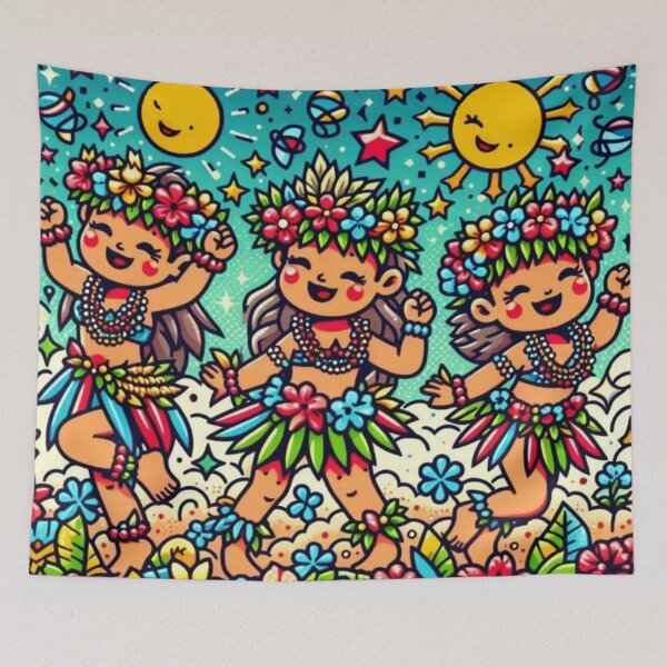 Item preview, Enchanting Hula Kids - 032 designed and sold by sagaofsilence.