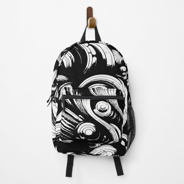 Item preview, Black-and-white abstract stylish background designed and sold by Nataliya Kretsu.