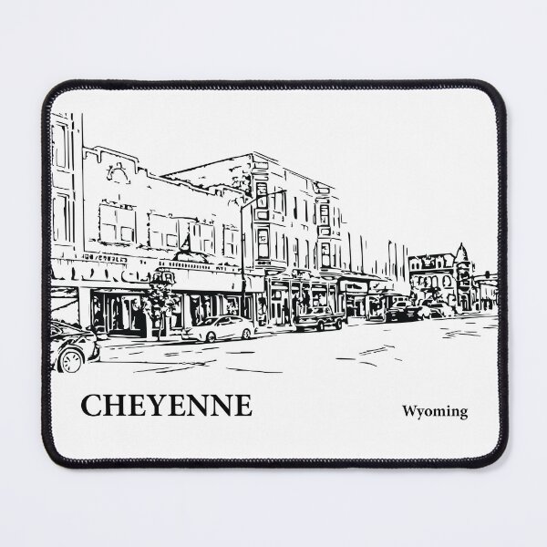 Item preview, Cheyenne Wyoming designed and sold by Lakeric Cityscapes.