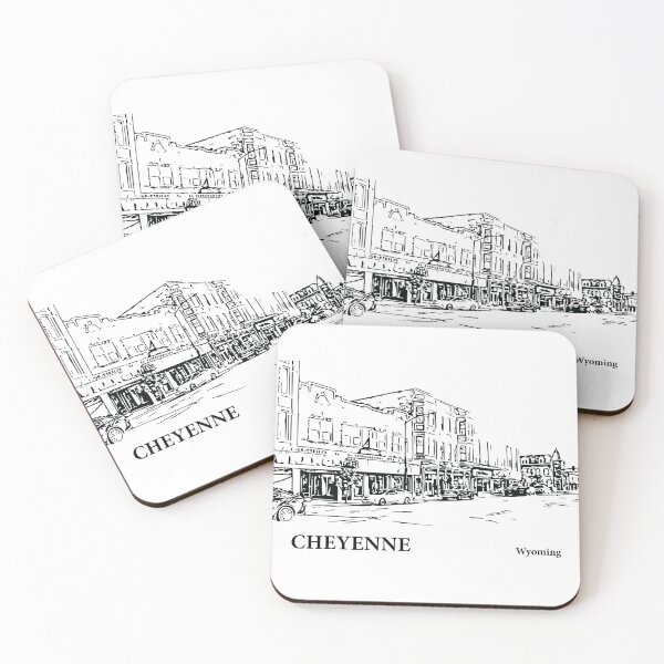Item preview, Cheyenne Wyoming designed and sold by Lakeric Cityscapes.