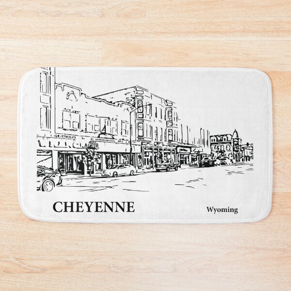 Item preview, Cheyenne Wyoming designed and sold by Lakeric Cityscapes.