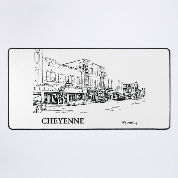 Item preview, Cheyenne Wyoming designed and sold by Lakeric Cityscapes.