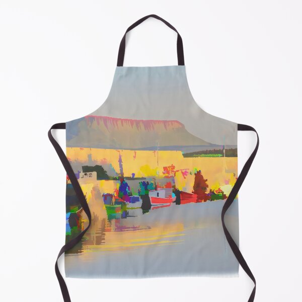 Item preview, Mullaghmore Harbour and Benbulben Sligo Ireland designed and sold by REAL IRISH GIFTS.