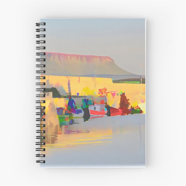 Item preview, Mullaghmore Harbour and Benbulben Sligo Ireland designed and sold by REAL IRISH GIFTS.