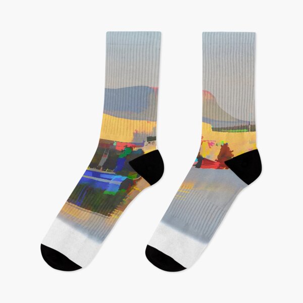 Item preview, Mullaghmore Harbour and Benbulben Sligo Ireland designed and sold by REAL IRISH GIFTS.