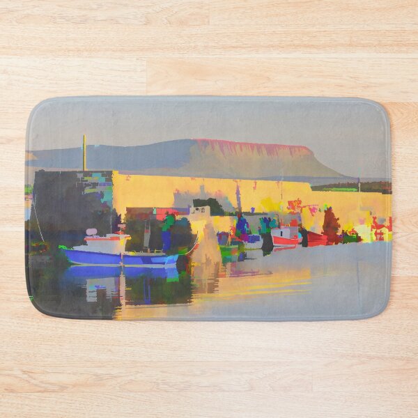 Item preview, Mullaghmore Harbour and Benbulben Sligo Ireland designed and sold by REAL IRISH GIFTS.
