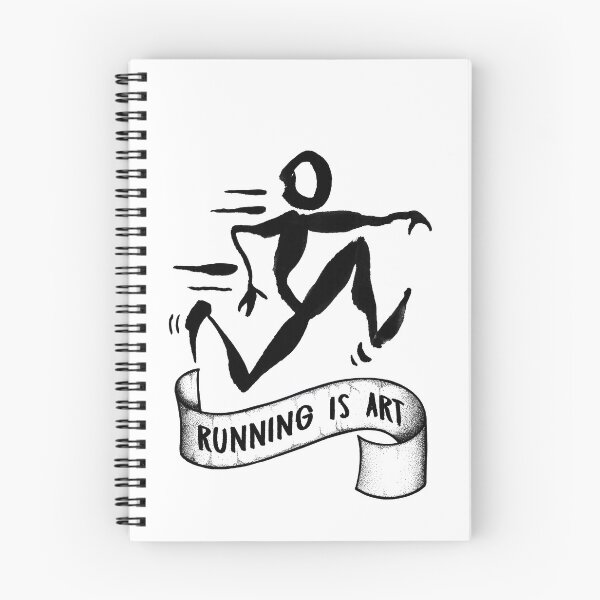 Item preview, Running is Art designed and sold by Colette van der Wal.