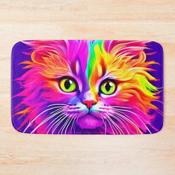Item preview, Rainbow Cat Artwork designed and sold by Health And Fitness Posts e-Store.