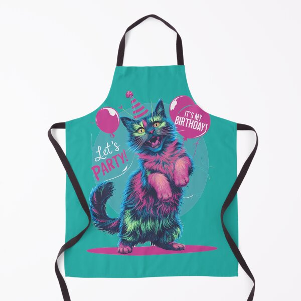 Item preview, Birthday Cat Bash designed and sold by RedTamah.