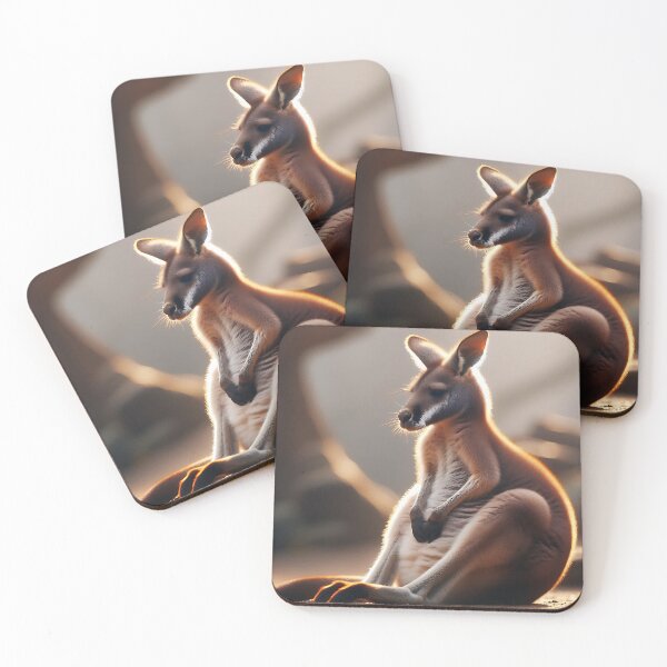 Item preview, a kangaroo sits on his butt designed and sold by bernhagen.