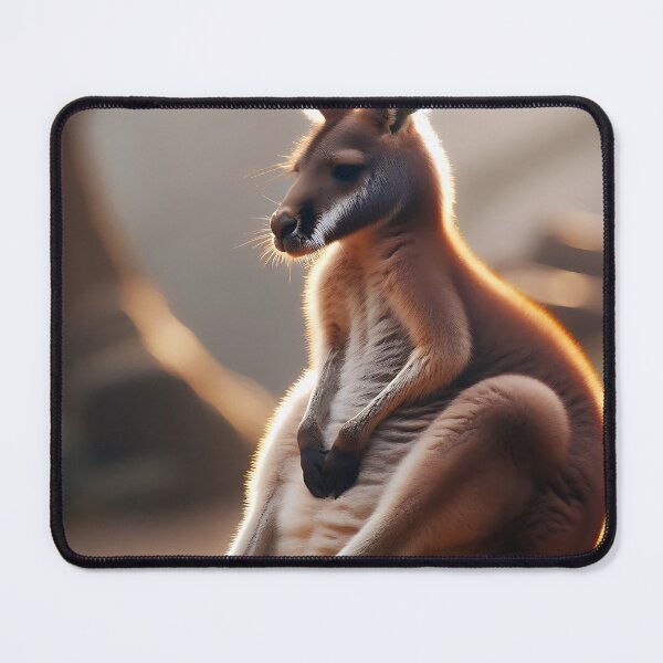 Item preview, a kangaroo sits on his butt designed and sold by bernhagen.