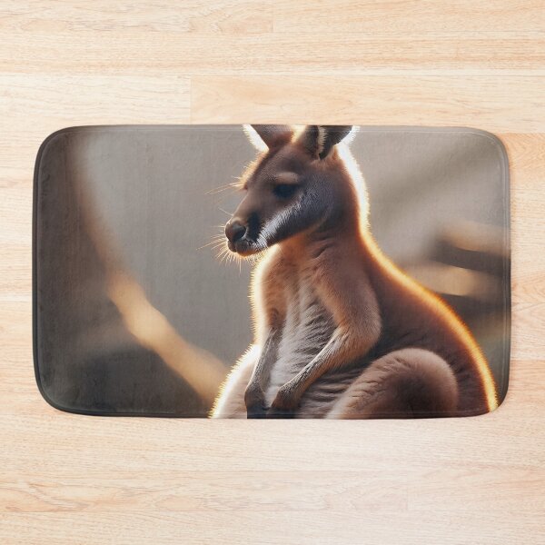 Item preview, a kangaroo sits on his butt designed and sold by bernhagen.