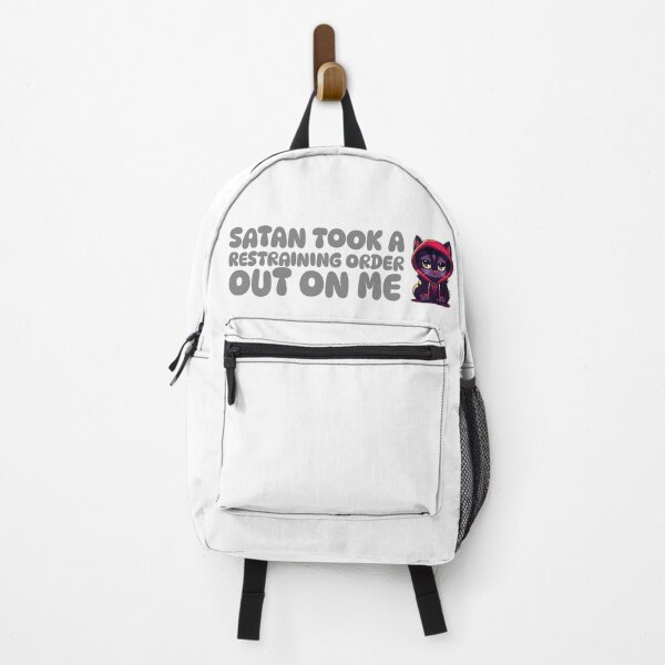 Item preview, Satan Took A Restraining Order Out On Me designed and sold by GrufTee.