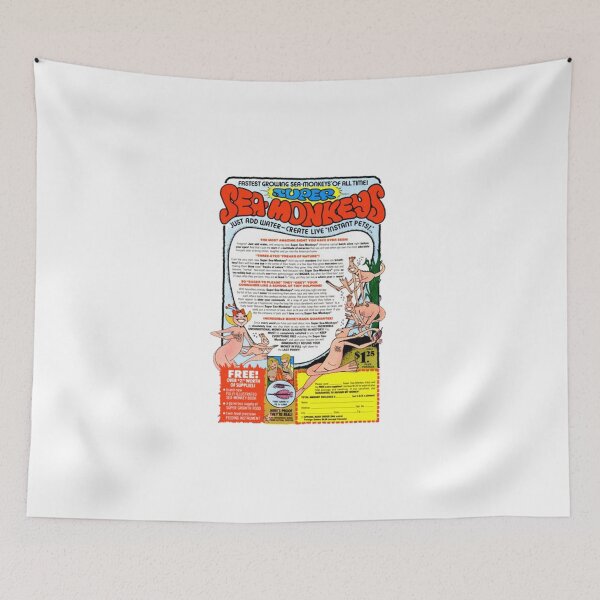 Item preview, Sea Monkeys Vintage Ad designed and sold by IanBakerToons.