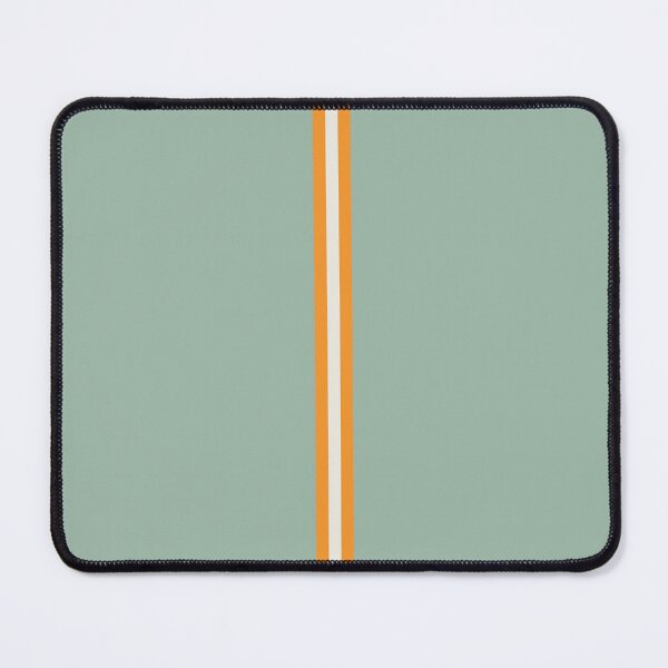 Item preview, MUTED GREEN, ORANGE & CREAM Central Vertical 3 STRIPES designed and sold by RachelMacht.