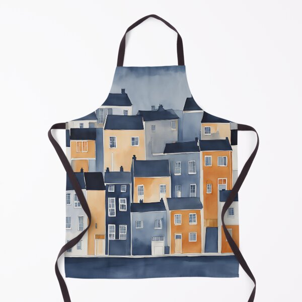 Item preview, Small Fishing Town designed and sold by littlemoostore.