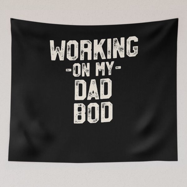 Item preview, Working On My Dad Bod - Funny Fitness Father's Day Shirt Gift designed and sold by 14thFloor.