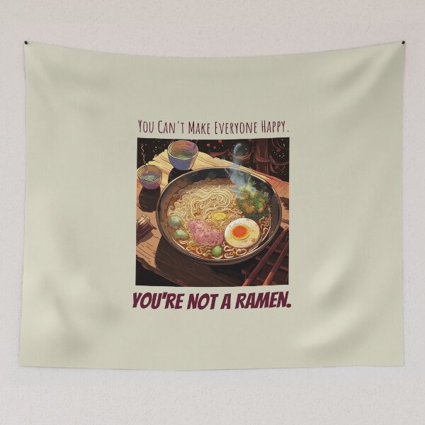 Item preview, Ramen #foodmemes #funnyfood #foodlover #ramenlover designed and sold by Anna Halasek.