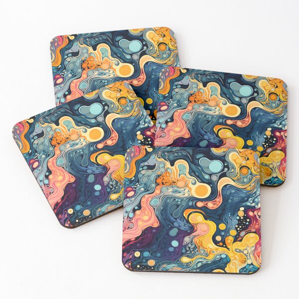 Item preview, Swirling Dynamic Psychedelic Pattern designed and sold by bubblegoth.