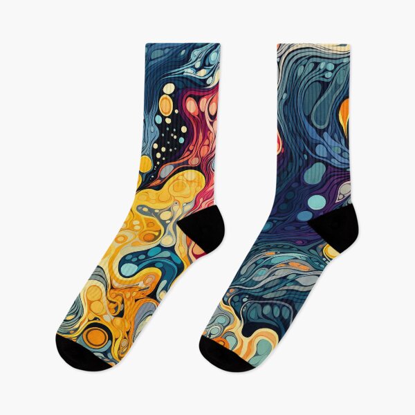 Item preview, Swirling Dynamic Psychedelic Pattern designed and sold by bubblegoth.