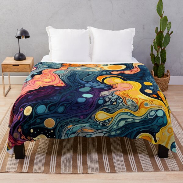 Item preview, Swirling Dynamic Psychedelic Pattern designed and sold by bubblegoth.