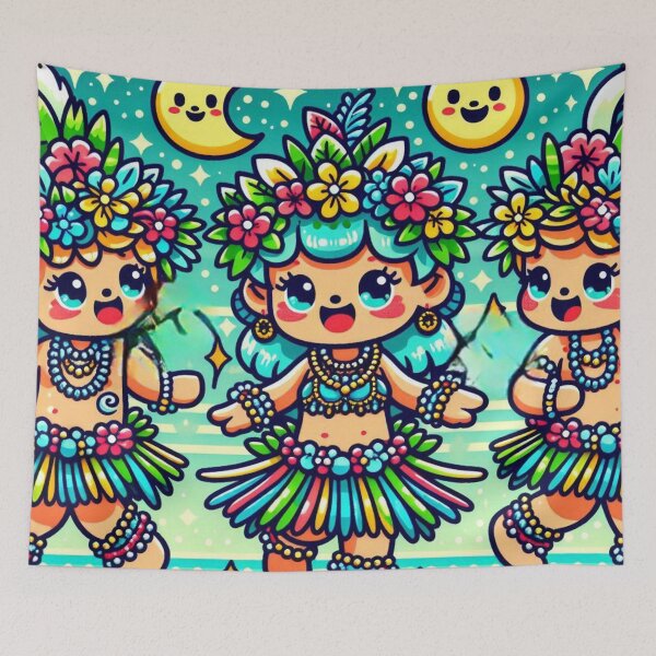 Item preview, Enchanting Hula Kids - 034 designed and sold by sagaofsilence.