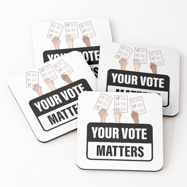 Item preview, Your vote matters designed and sold by Foxxys.