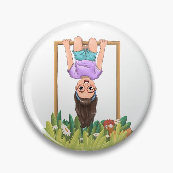 Item preview, Girl on monkey bars  designed and sold by ZeinalArt.