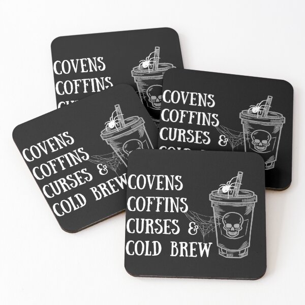 Item preview, Covens & Cold Brew designed and sold by 2ndHndRebellion.