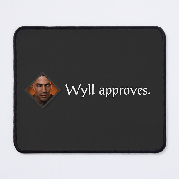 Item preview, Wyll aprueba designed and sold by BadLuckByDesign.