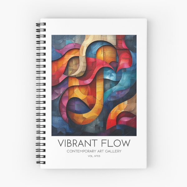 Item preview, Vibrant Flow - Contemporary Art Gallery designed and sold by Sketch-Shack.