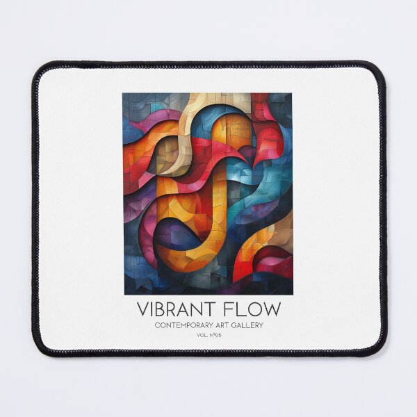 Item preview, Vibrant Flow - Contemporary Art Gallery designed and sold by Sketch-Shack.