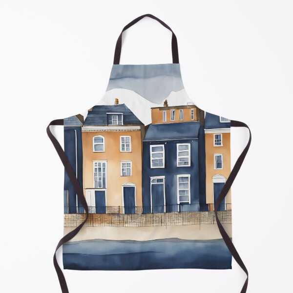 Item preview, Quaint Fishing Town designed and sold by littlemoostore.